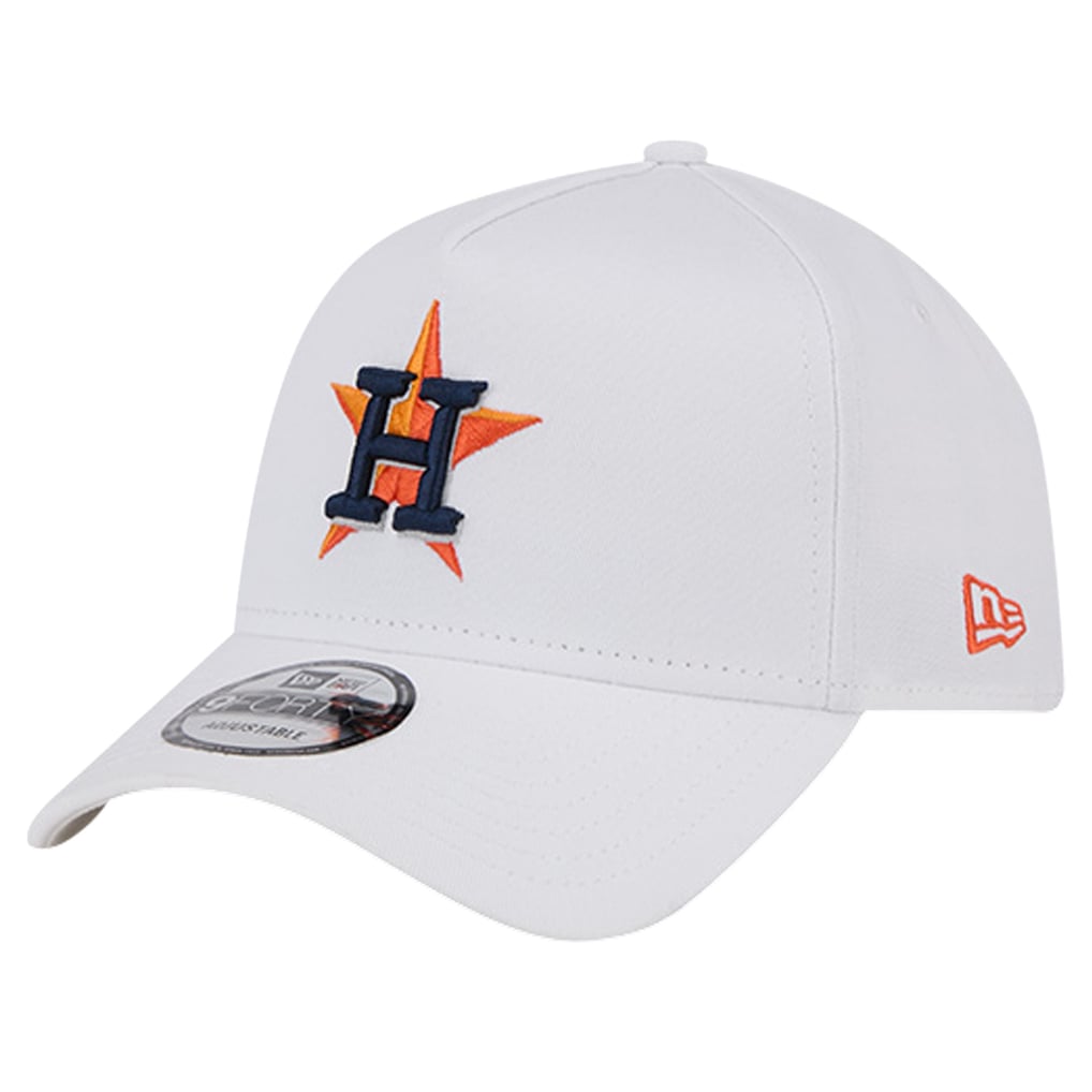 Houston Astros New Era TC A-Frame 9FORTY Adjustable Hat - White