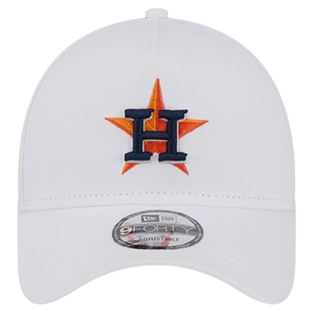 Houston Astros New Era TC A-Frame 9FORTY Adjustable Hat - White