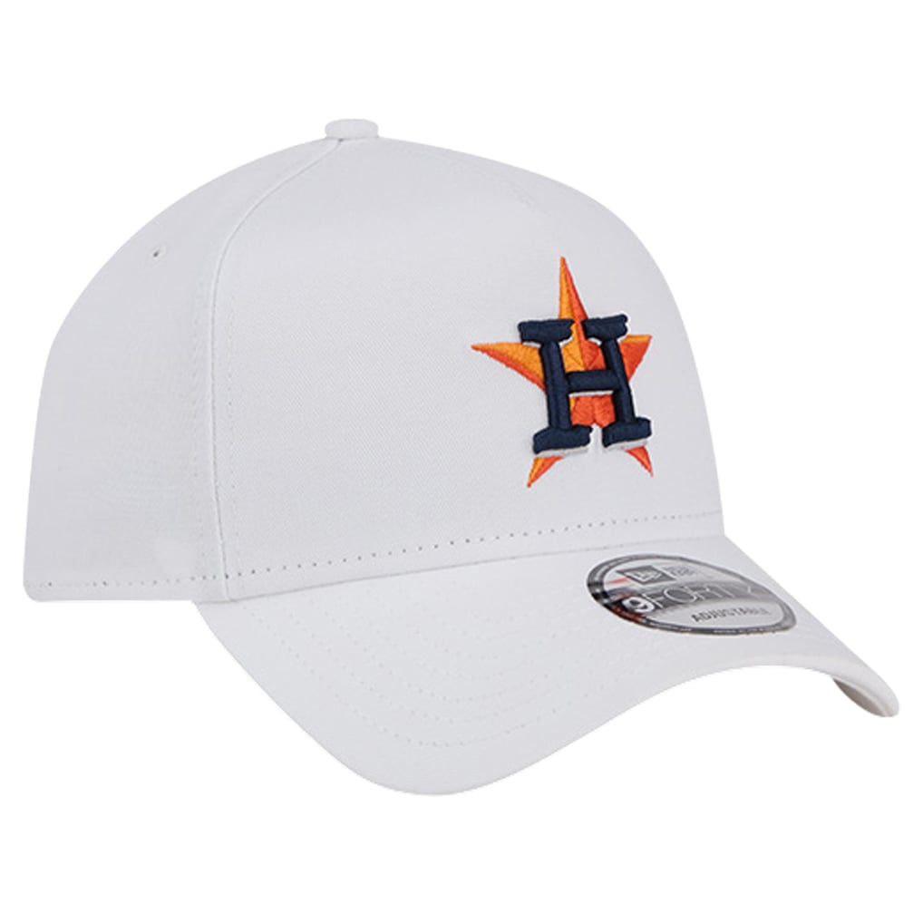 Houston Astros New Era TC A-Frame 9FORTY Adjustable Hat - White