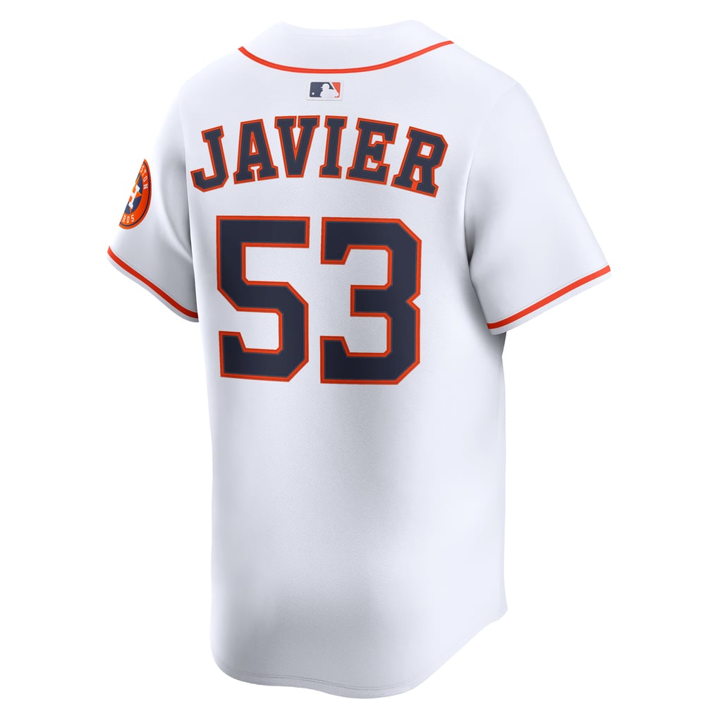 Cristian Javier Houston Astros Nike Home Limited Player Jersey - White