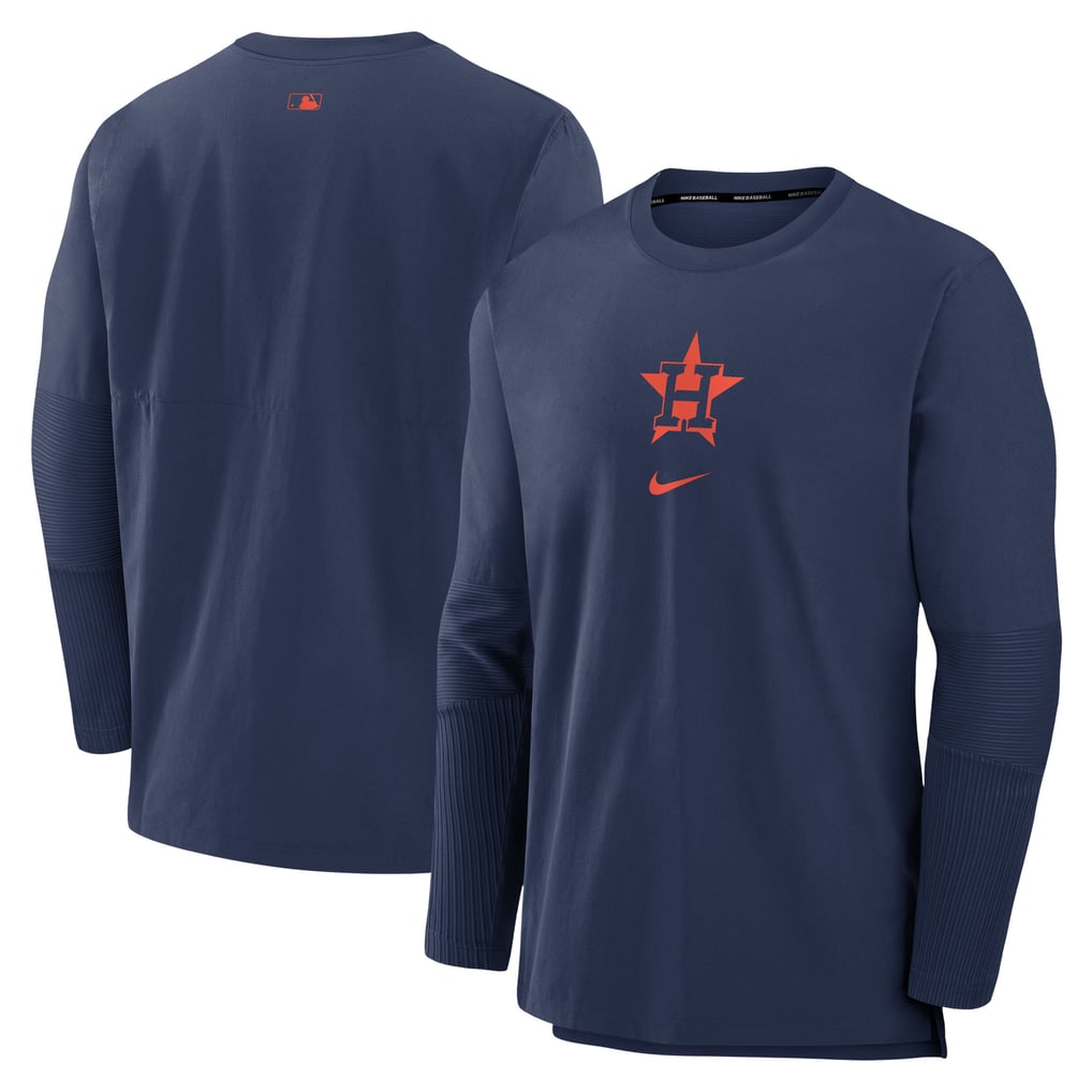Houston Astros Nike Authentic Collection Player Dri-FIT Lightweight Pullover - Navy