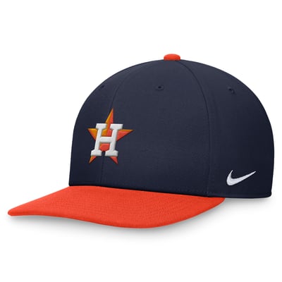 Houston Astros Nike Two-Tone Snapback Hat - Navy/Orange