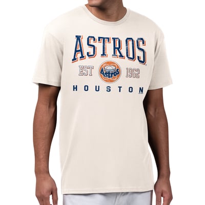  Houston Astros Starter Established Logo T-Shirt - Cream