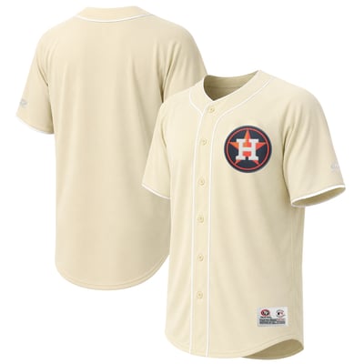 Houston Astros Stitches Jersey - Cream