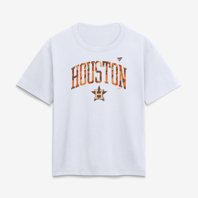 Houston Astros Fall Wordmark T-Shirt - White
