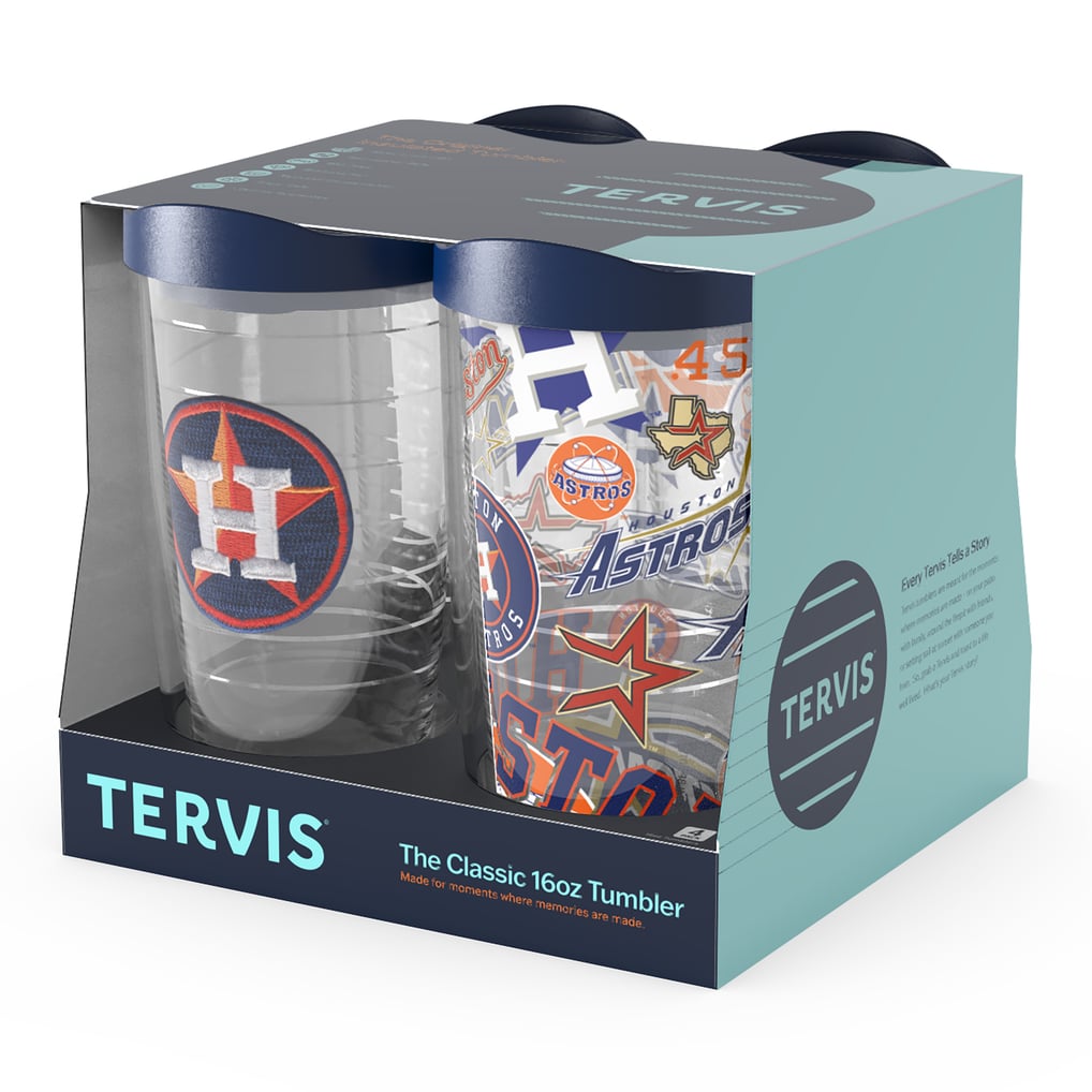 Houston Astros Tervis Four-Pack 16oz. Classic Tumbler Set