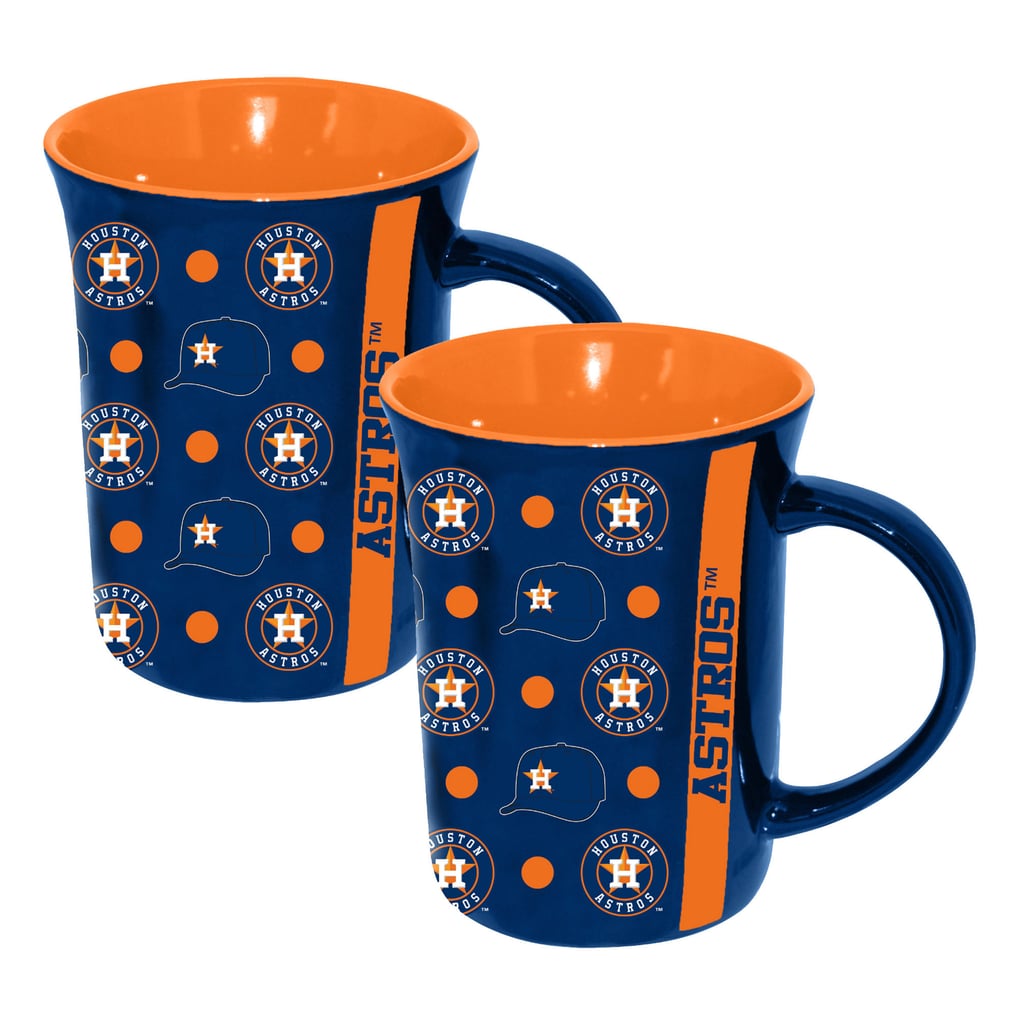 Houston Astros The Memory Company Two-Pack 15oz. Line Up Ceramic Mugs