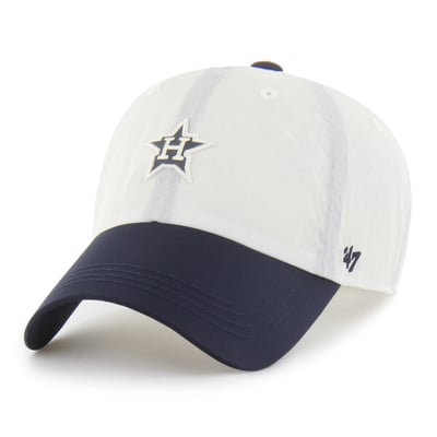 Houston Astros '47 Unisex Modernia Clean Up Adjustable Hat - White/Navy