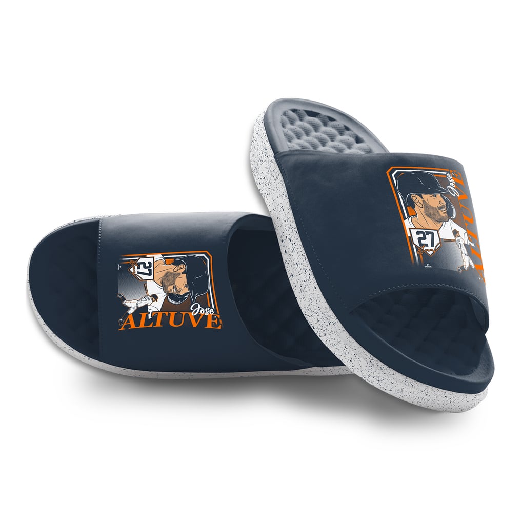 Jose Altuve ISlide Unisex Player Portrait Slide Sandals