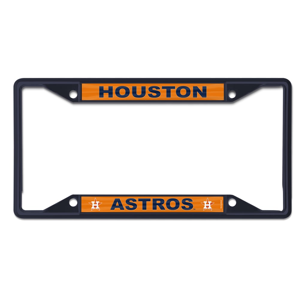 Houston Astros WinCraft Metal License Plate Frame