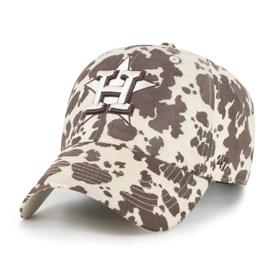  Houston Astros '47 Women's Bessie Clean Up Adjustable Hat - Natural