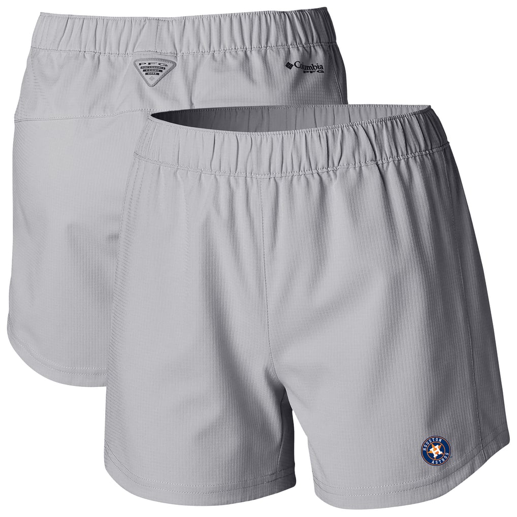 Houston Astros Columbia Women's Tamiami Pull-On Shorts - Gray