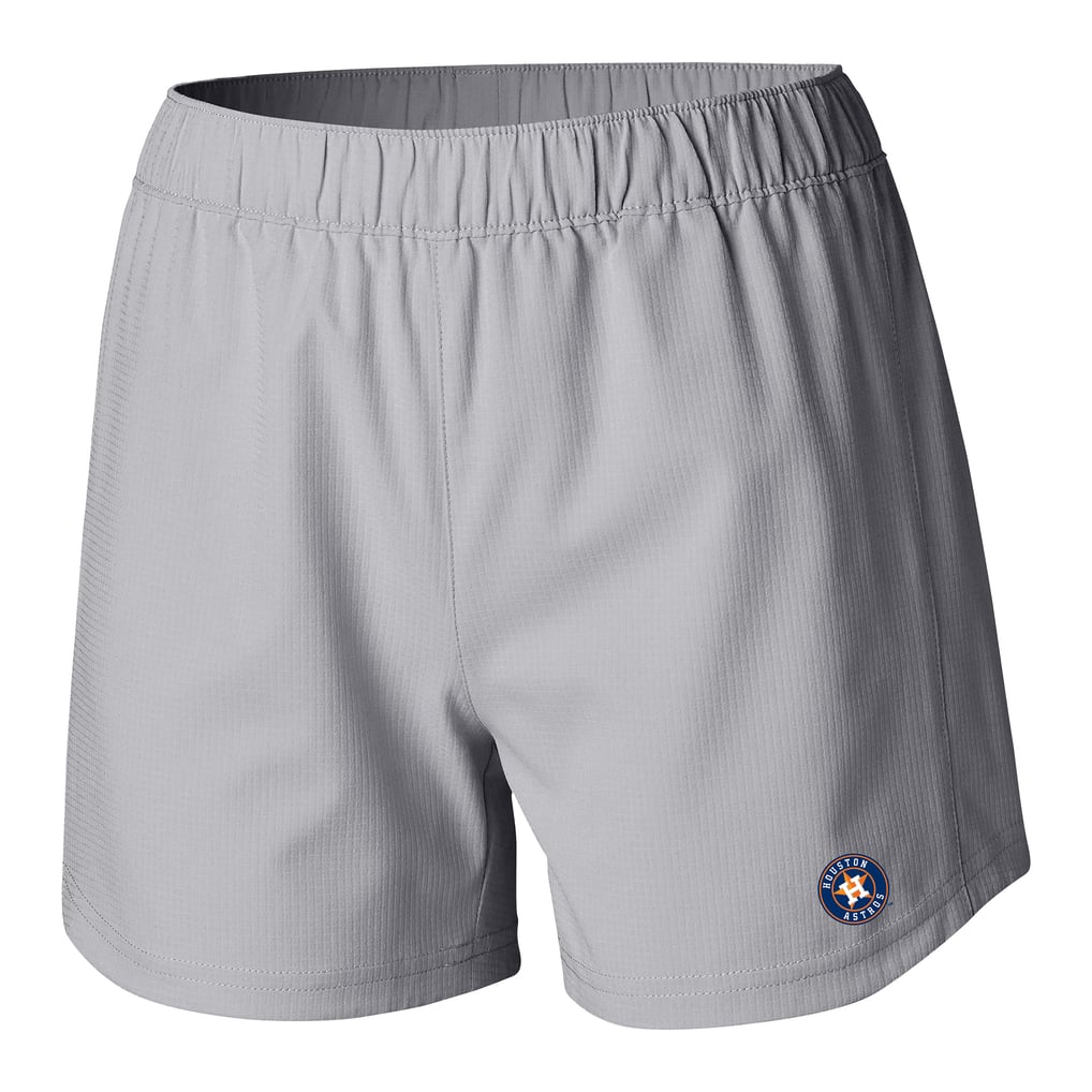 Houston Astros Columbia Women's Tamiami Pull-On Shorts - Gray