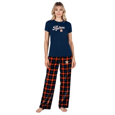  Houston Astros Concepts Sport Women's Highland Sleep Set - Navy