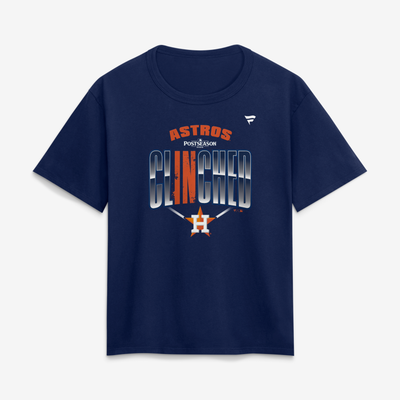 Houston Astros Fanatics Women's 2026 MLB Postseason Locker Room T-Shirt - Navy