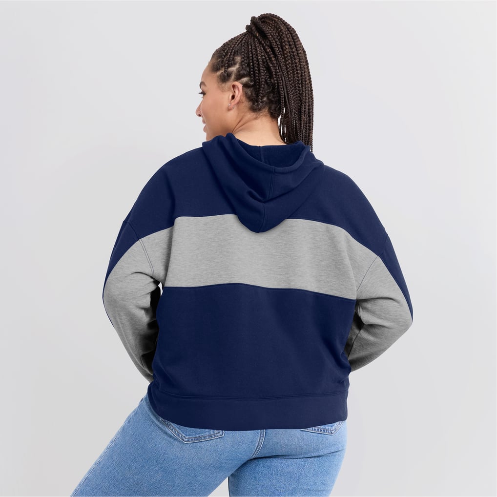 Houston Astros Fanatics Women's Filled Stat Sheet Pullover Hoodie - Navy