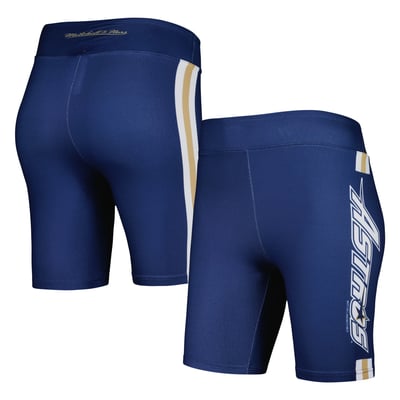Houston Astros Mitchell & Ness Women's Biker Shorts - Navy