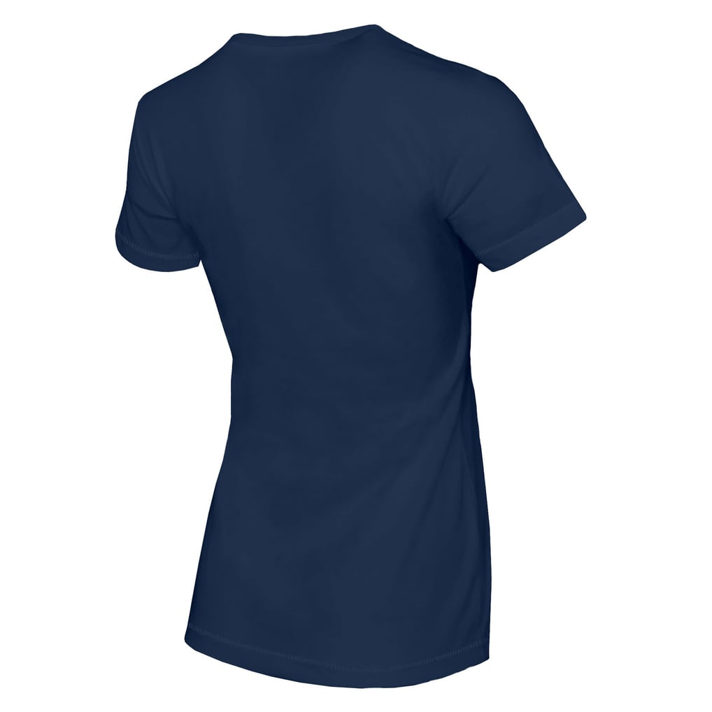 Houston Astros Tiny Turnip Women's Burger T-Shirt - Navy