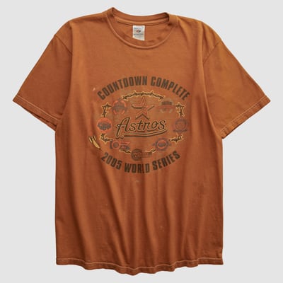 World Series Jerzees 2005 T-shirt - Clay - S by Fanatics Real Vintage