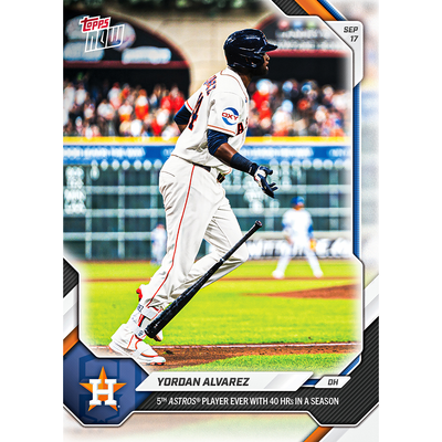 Yordan Alvarez - 2026 MLB Topps NOW® - Card 686
