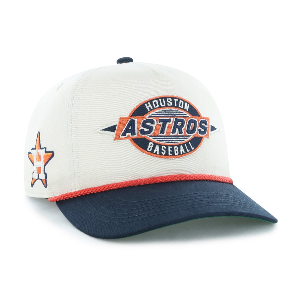 Houston Astros '47 Youth Frame Out Hitch Adjustable Hat - Natural/Navy