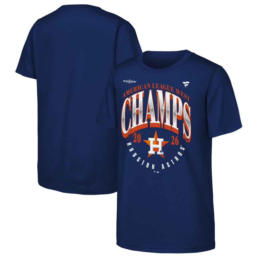 Youth Houston Astros Fanatics Navy 2026 AL West Division Champions ...