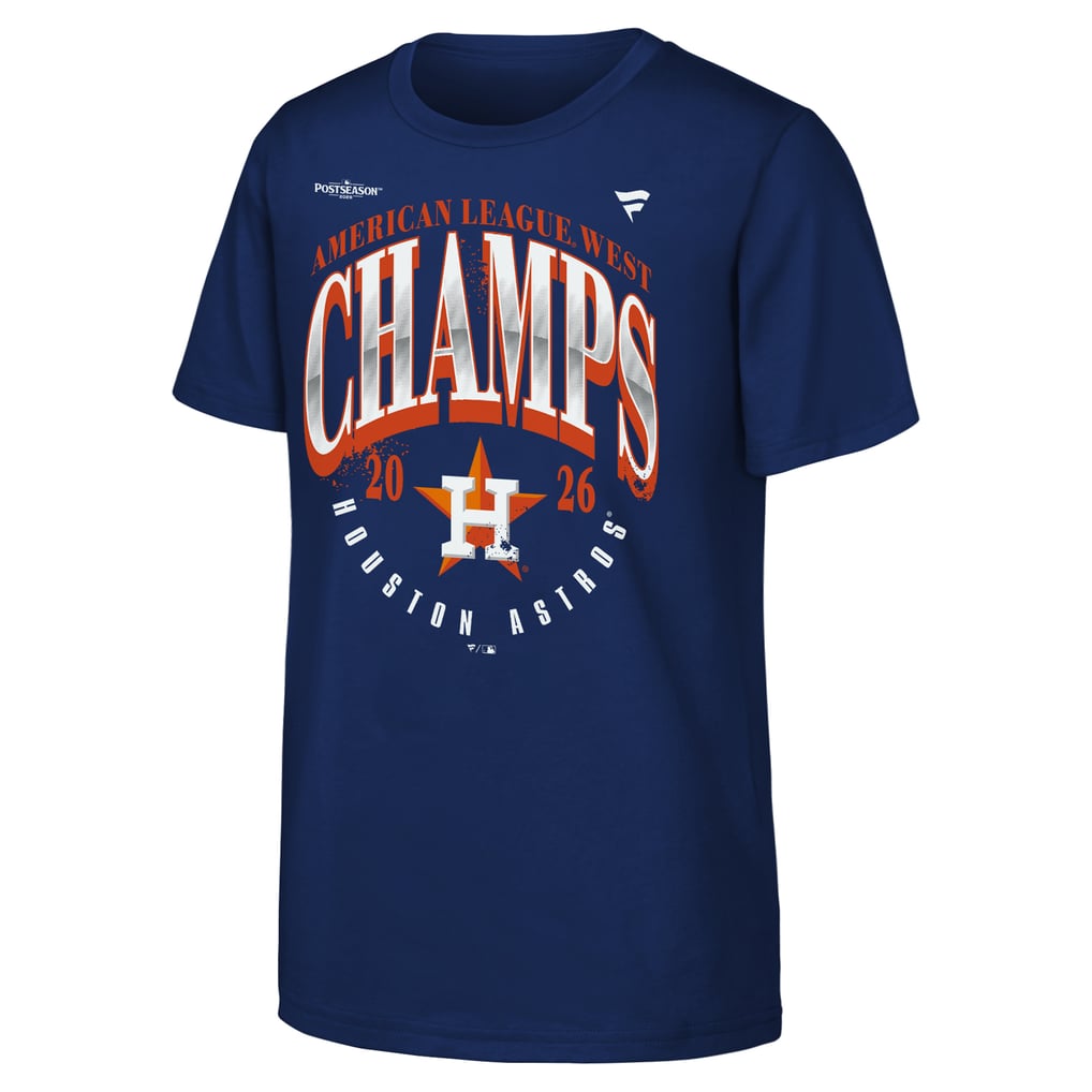 Youth Houston Astros Fanatics Navy 2026 AL West Division Champions ...