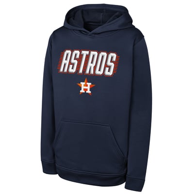 Houston Astros Outerstuff Youth Sack Party Performance Hoodie - Navy
