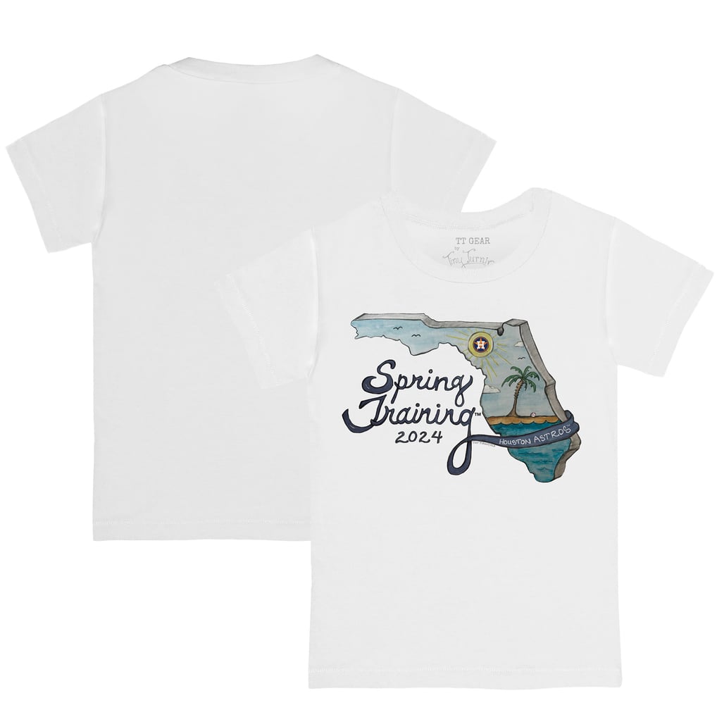 Houston Astros Tiny Turnip Youth 2024 Spring Training Grapefruit League T-Shirt - White