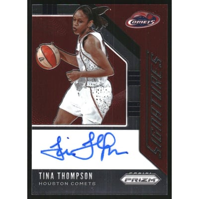 2020 Panini Prizm WNBA Signatures #44 Tina Thompson