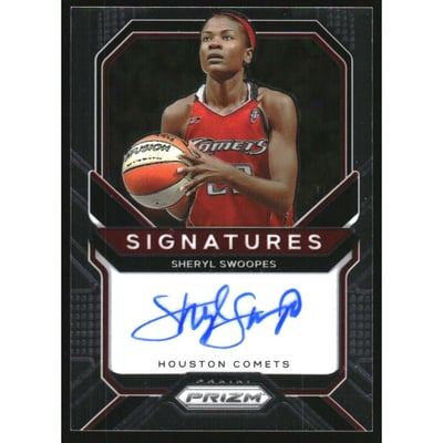 2021 Panini Prizm WNBA Signatures #33 Sheryl Swoopes