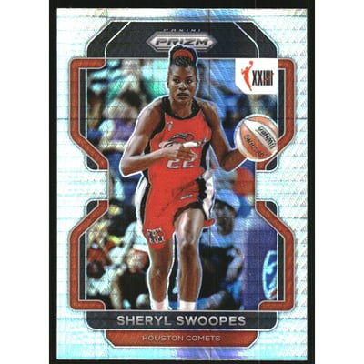 2022 Panini Prizm WNBA Prizms Hyper #176 Sheryl Swoopes W25