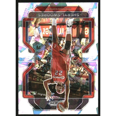 2022 Panini Prizm WNBA Prizms Ice #84 Sheryl Swoopes