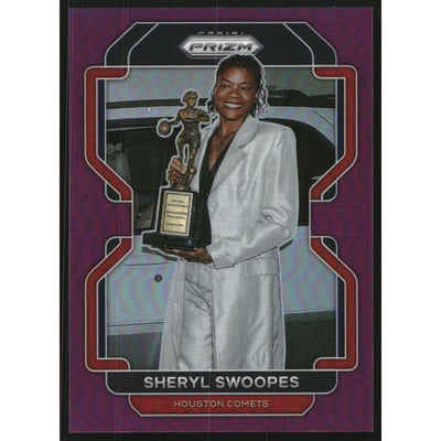 2022 Panini Prizm WNBA Prizms Purple #62 Sheryl Swoopes