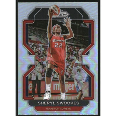 2022 Panini Prizm WNBA Prizms Silver #84 Sheryl Swoopes