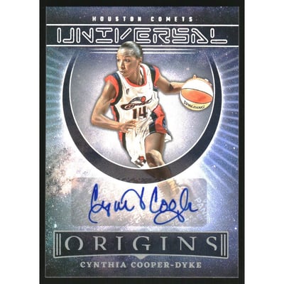 2023 Panini Origins WNBA Universal Autographs #UACCD Cynthia Cooper-Dyke