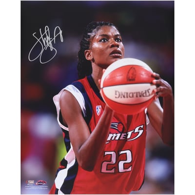 Sheryl Swoopes Houston Comets Autographed Fanatics Authentic 16" x 20" Shooting Photograph 
