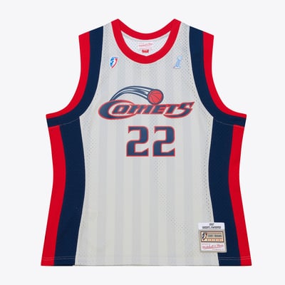 Sheryl Swoopes Houston Comets Mitchell & Ness Unisex 1997 Swingman Jersey - Silver - Court Origins