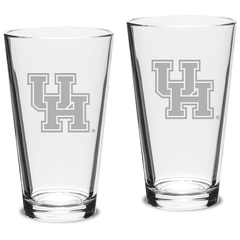 Houston Cougars 16oz. 2-Piece Classic Pub Glass Set