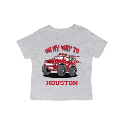 Houston Cougars Vive La Fete Infant On My Way T-Shirt - Gray
