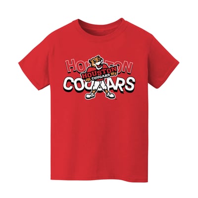 Houston Cougars Vive La Fete Infant Mascot & Name T-Shirt - Red
