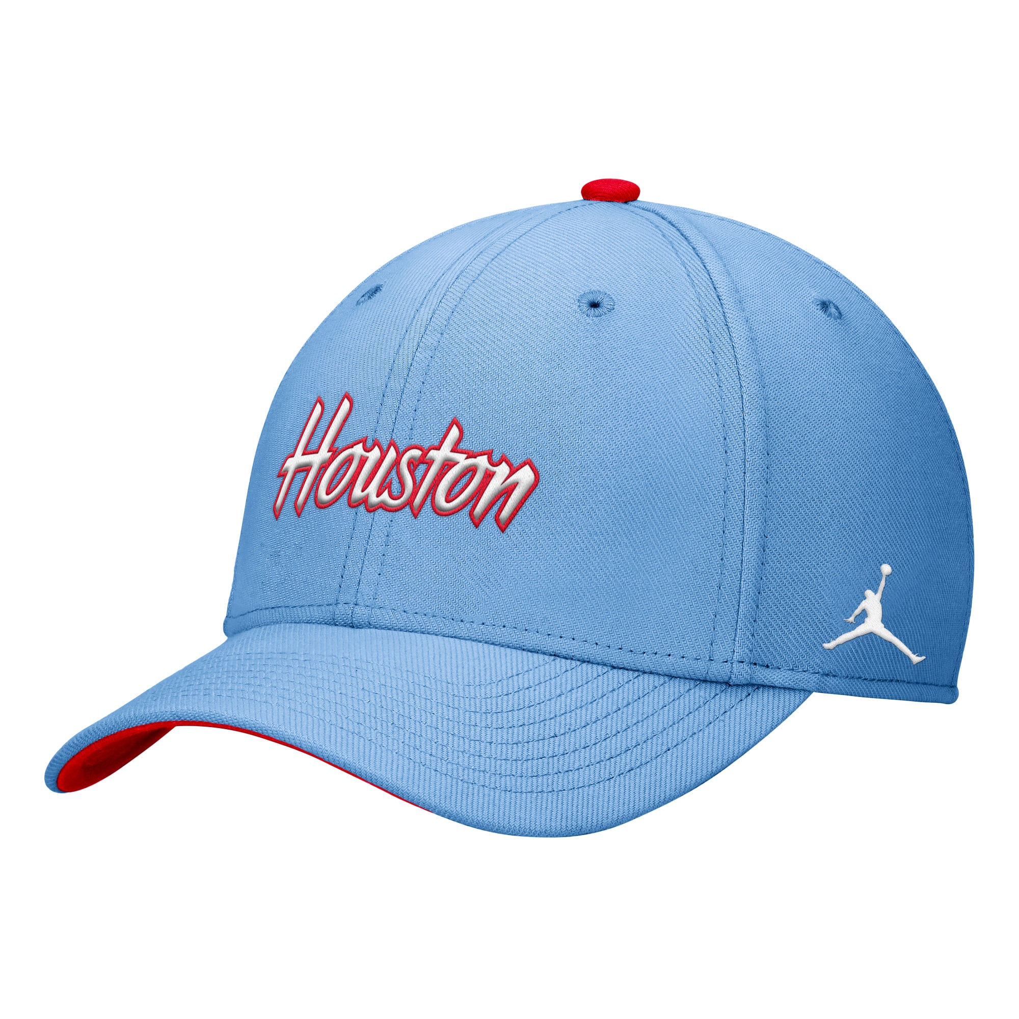 Houston Cougars Jordan Brand Blue Out Rise Dri-FIT Flex Hat 