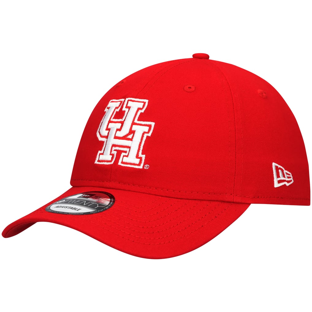 Houston Cougars New Era Team 9TWENTY Adjustable Hat - Red