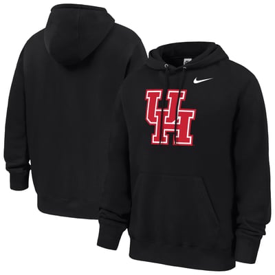 Houston Cougars Nike Club Fleece Hoodie - Black