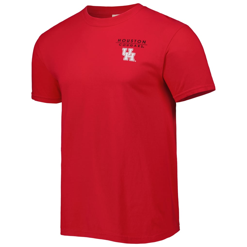 Houston Cougars Landscape Shield T-Shirt - Red