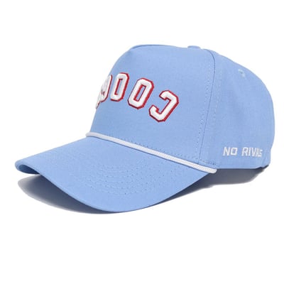  Houston Cougars No Rivals Unisex Upside Down Rope Adjustable Hat - Light Blue
