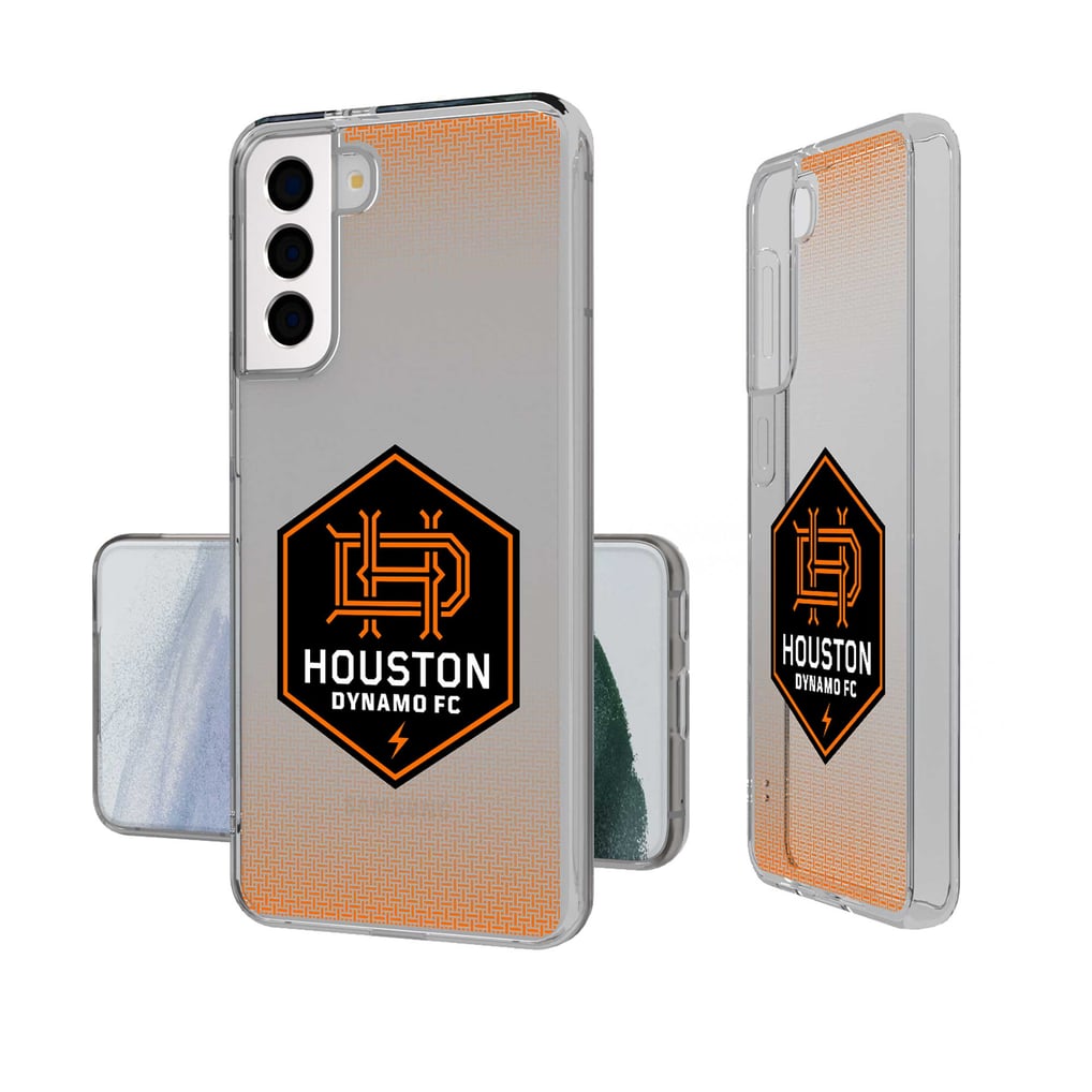 Houston Dynamo FC Keyscaper Linen Logo Galaxy Clear Case
