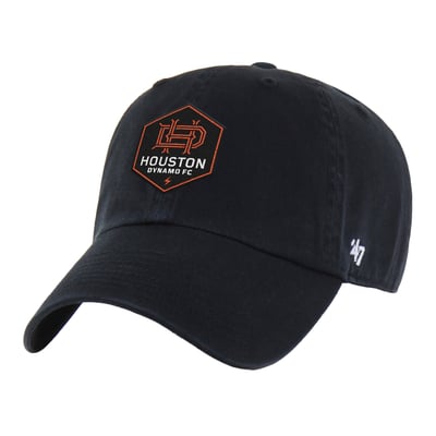  Houston Dynamo FC '47 Clean-Up Adjustable Hat - Black