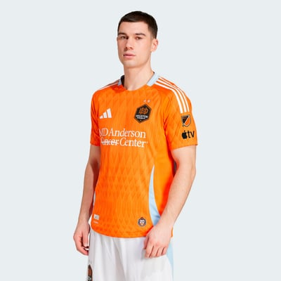 Houston Dynamo FC adidas 2025 Season 20 On-Field Authentic Jersey - Orange