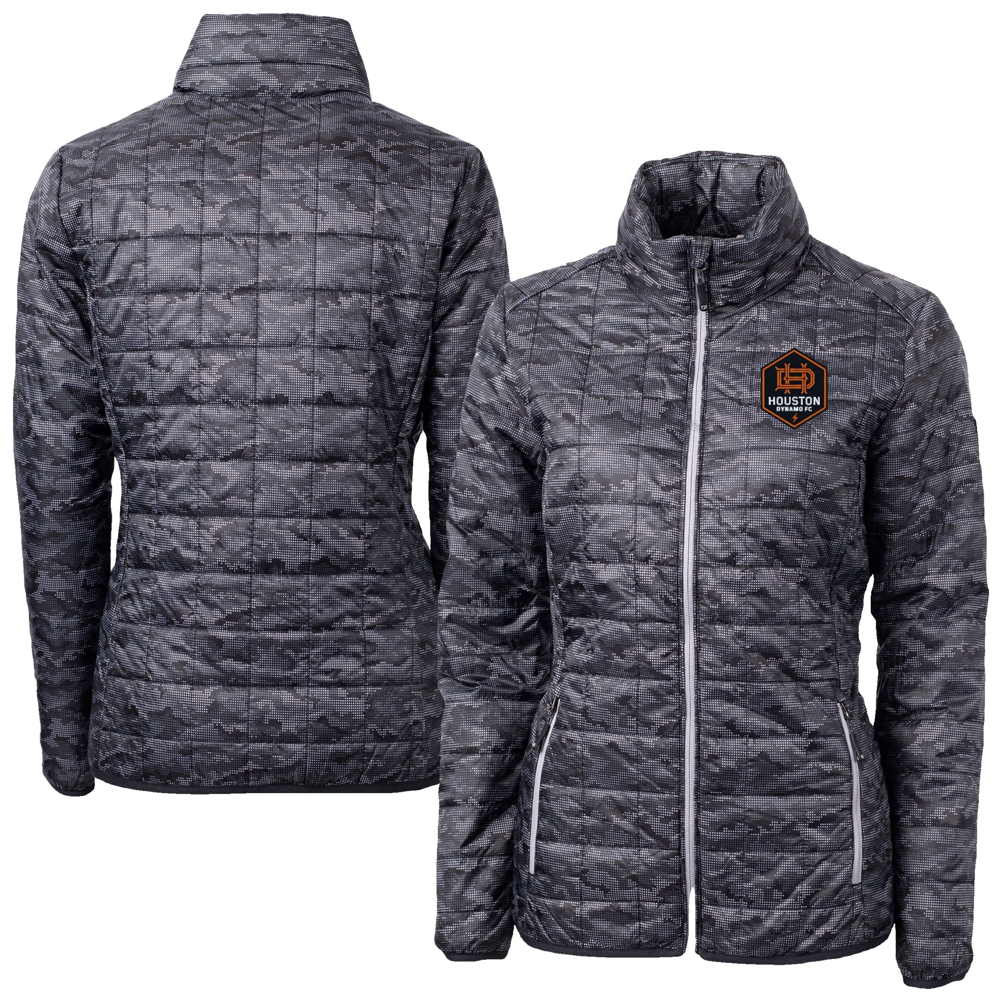 Cutter & Buck Houston Dynamo FC Women's Black Rainier PrimaLoft Eco ...